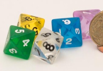 D8 Translucent Polyhedral Dice - Loose